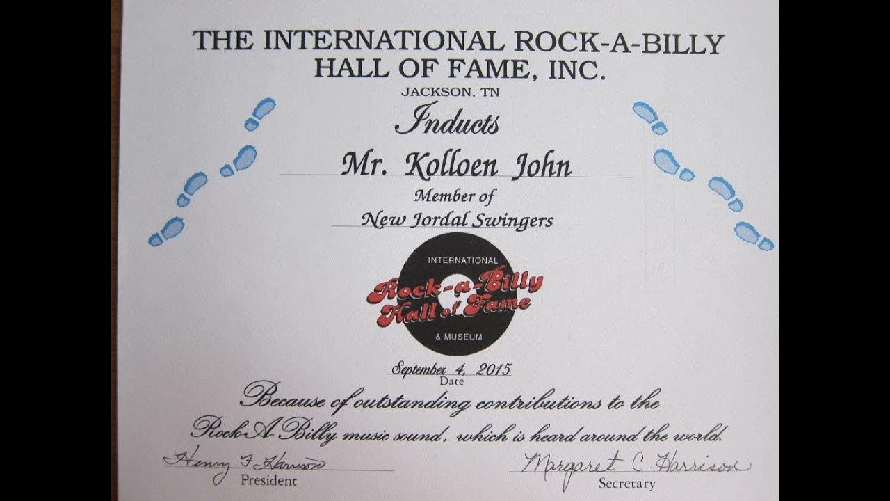 New Jordal Swingers - Rock-A-Billy Hall Of Fame 2015