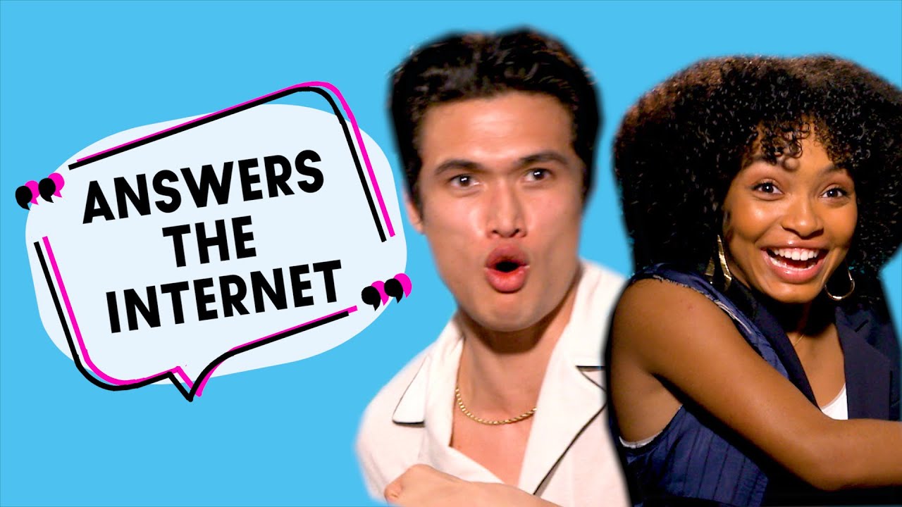 ‘Do you have a crush on Ariana?’: Charles Melton & Yara Shadhidi get cute ‘Answering The Internet’