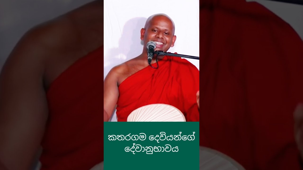 කතරගම දෙවියන්ගේ දේවානුභාවය🦚✨🦚#bana #banakatha #welimada_saddhaseela_thero #dharmadeshana