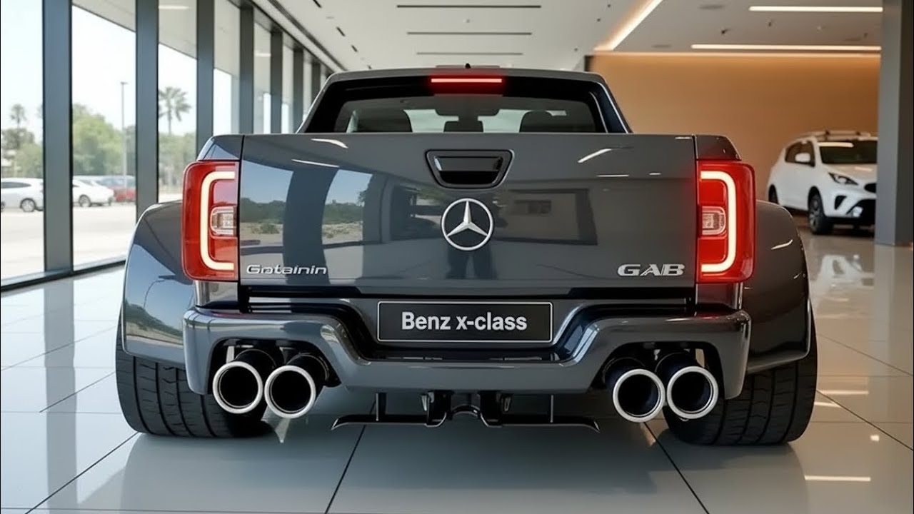 The $350,000 Mercedes-Benz X-Class 2026 – The World’s Most Powerful Luxury Pickup Truck!