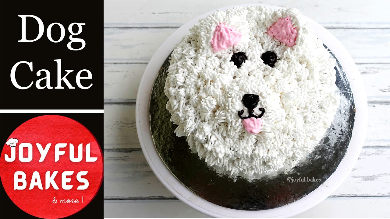 Dog Cake | Easy Dog Face Cake | Puppy Cake | How to make a Dog Cake | Puppy Cake Tutorial