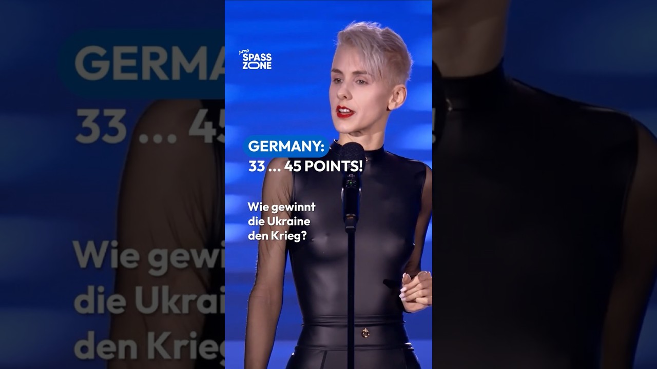 Wenn niemand beim ESC anruft, kann Deutschland auch nicht verlieren! Lisa Eckhart bei der Humorzone