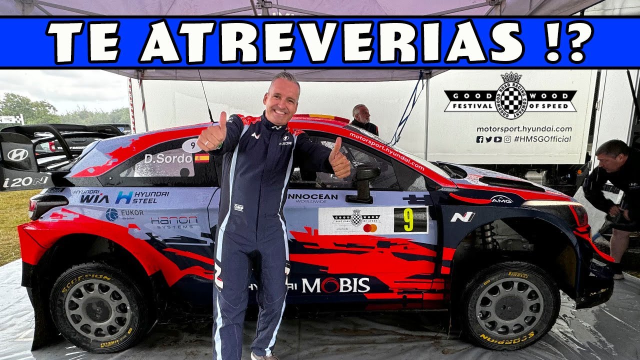 Te Subirías en un  WRC con  Dani Sordo ??  Hyundai I20N