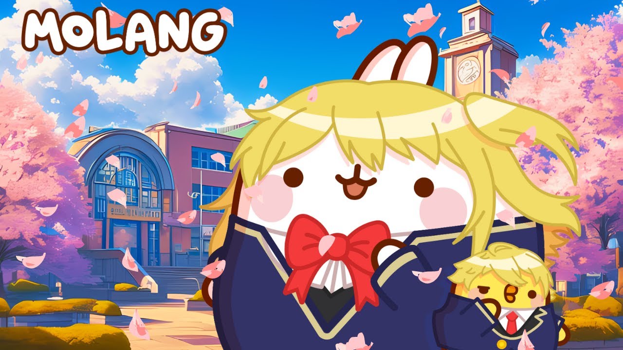 Molang and Piu Piu: Back to School! 👨🏻‍🎓🌸