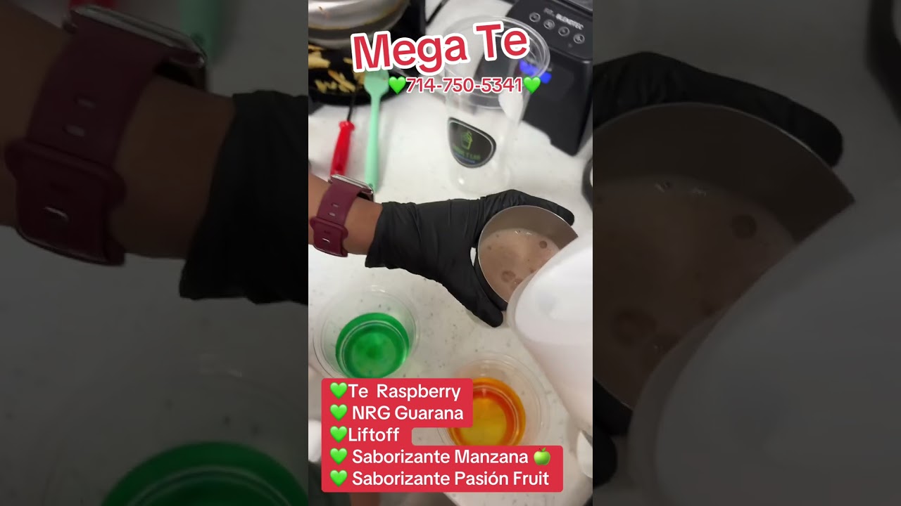 Cómo preparar MEGA TE ENERGIZANTE De HERBALIFE ☎️714-750-5341