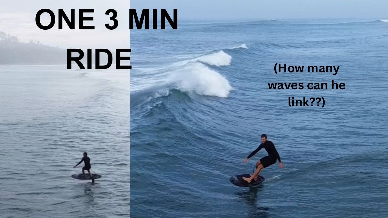 ONE RIDE multiple WAVES: The BEAUTY of FOILING