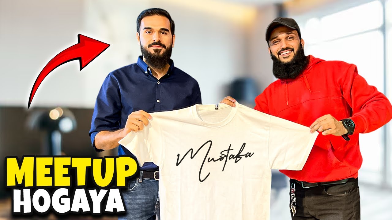 Mustafa Hanif se meetup karlia 😍 Fahad Bhai Official