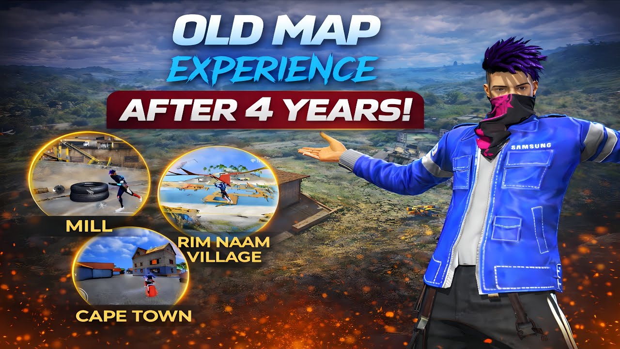 Old Map Experience After 4 Years 😱 | Free Fire Old Peak Map 🫣 
