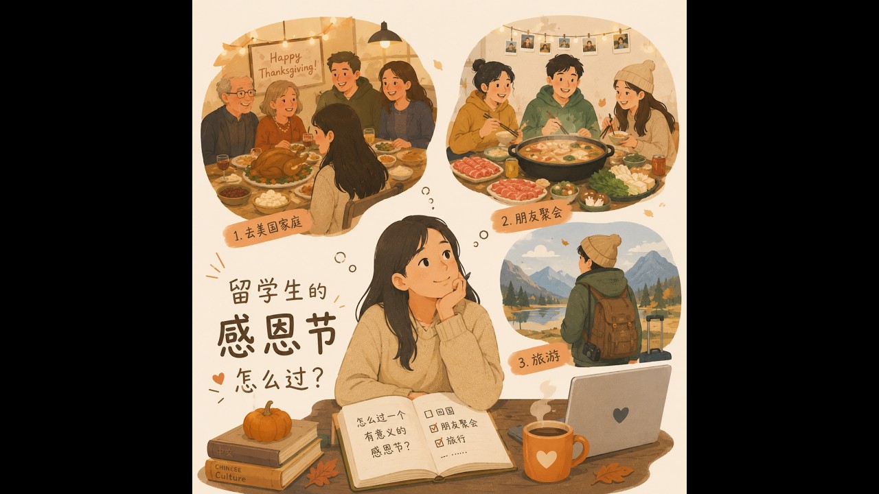留学生的感恩节怎么过？｜How Do International Students Spend Thanksgiving?