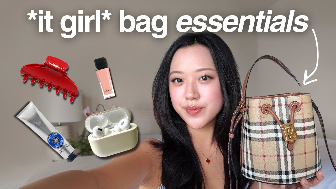 what's in my bag 👜☀️ | it girl SUMMER essentials + must haves