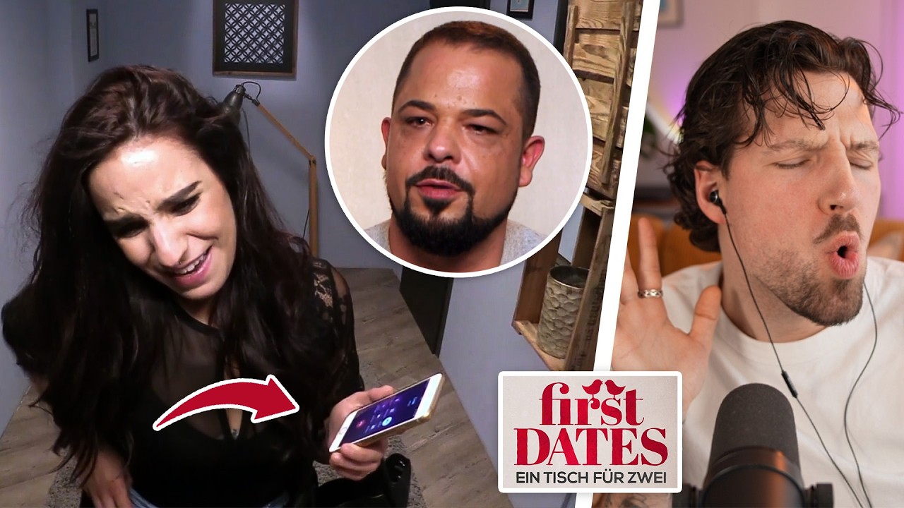 AM HANDY WIRD &Uuml;BER IHN GEL&Auml;STERT!😬 First Dates💔