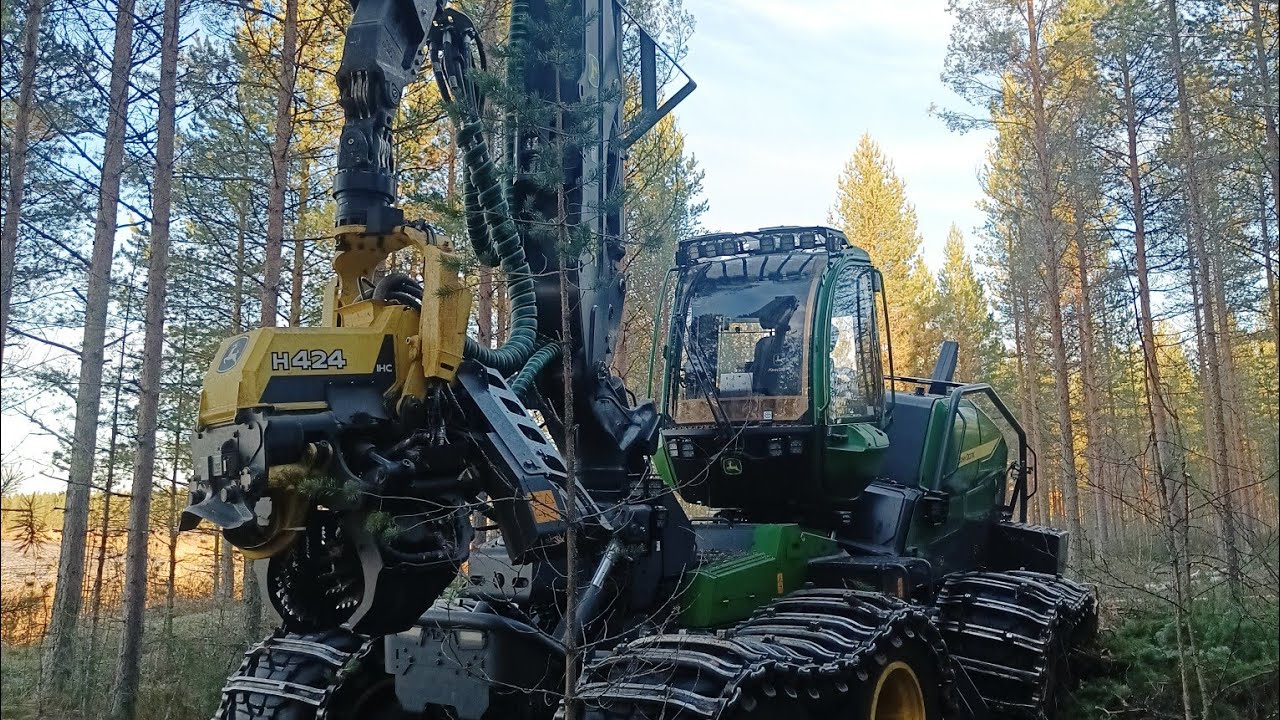 Viimeinen koeajopäivä John Deere 1270H H424 IBC IHC