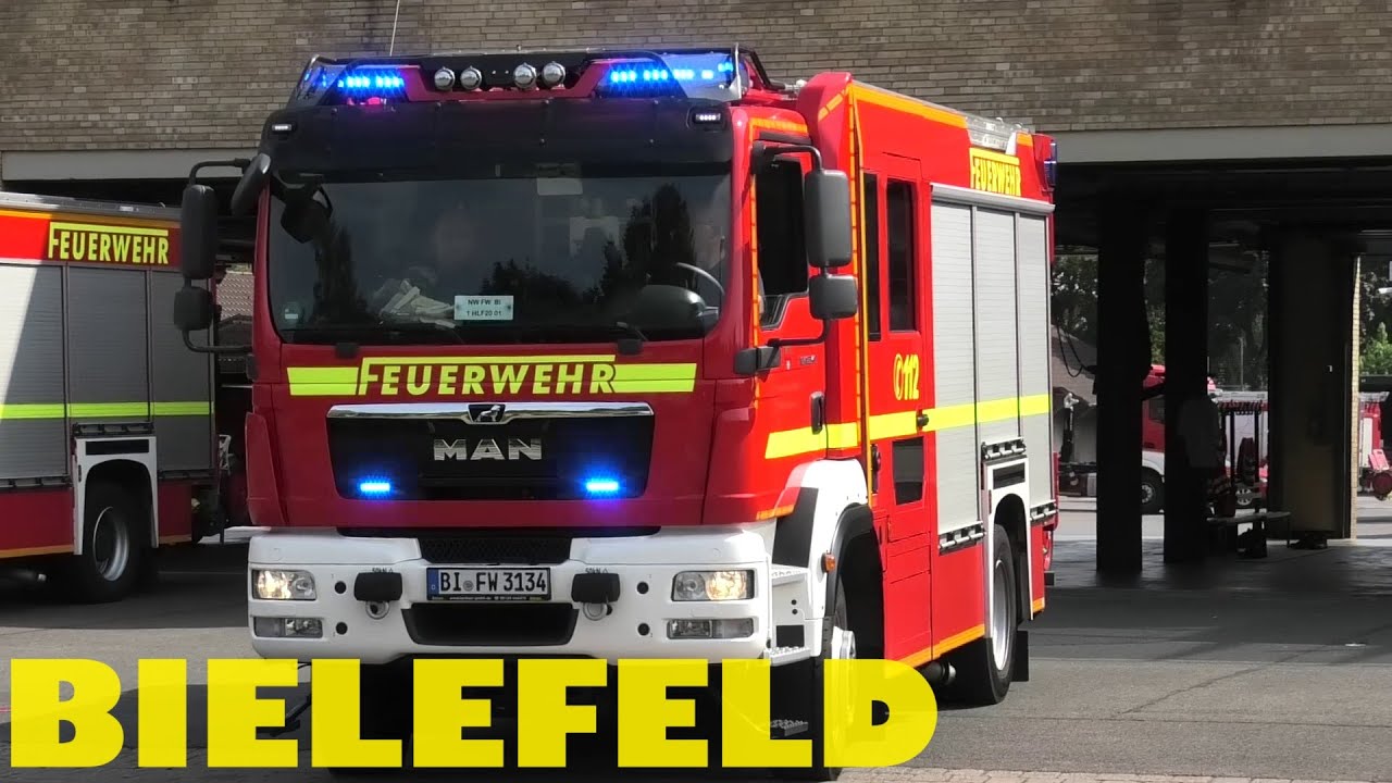 [BIELEFELD] LÖSCHZÜGE + RÜSTWAGEN u.v.m. FEUERWEHR BIELEFELD #MontisEinsatzfahrten