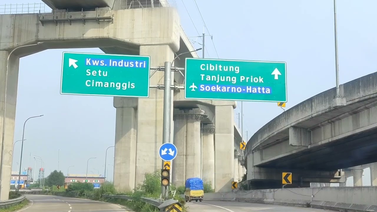 Dari Karawang ke Tambun Utara , Pasar gabus Via tol JAPEK , Jalan Tol Cibitung Cilincing 30 menit