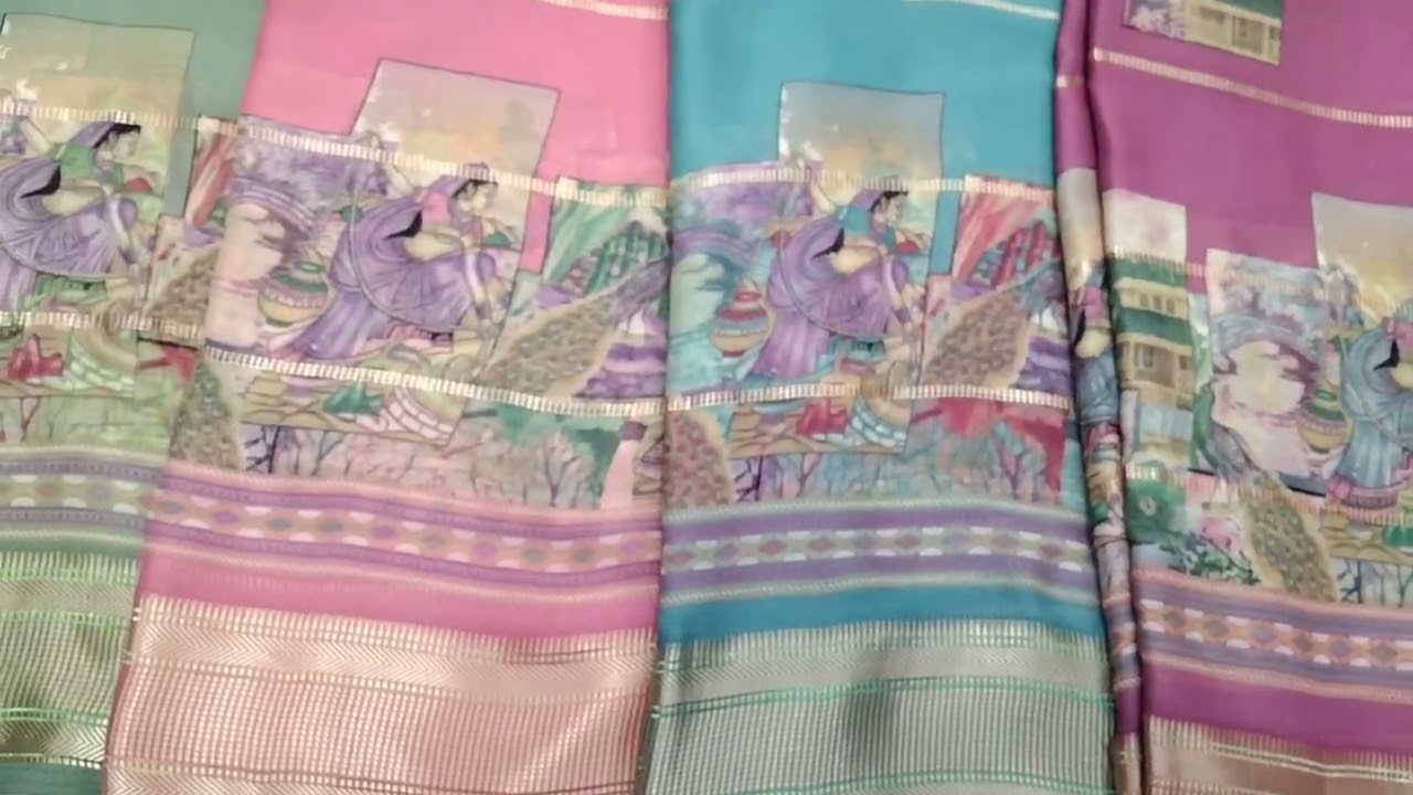 ન્યુ લચકા કાપડ સાડી 