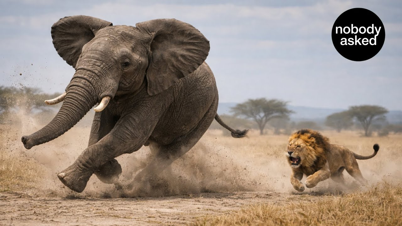 How Are Elephants Afraid of Lions. Does Size Matter?