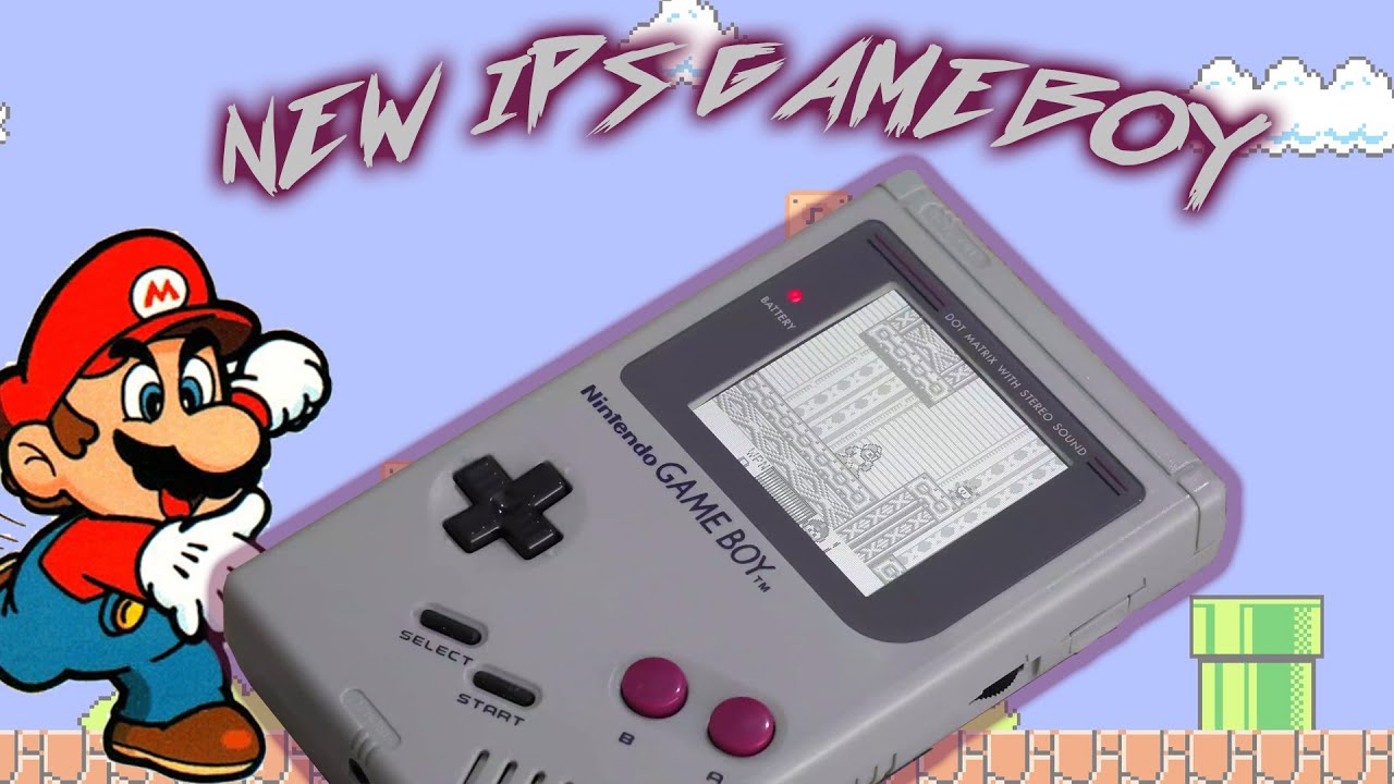 Replacing Gameboy Classic Screen for IPS Screen Mod
