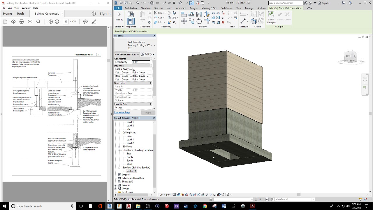 Revit -  Part 1 - Detail a Typical Exterior 2x6 Wall -  Building Construction Illustrated Series