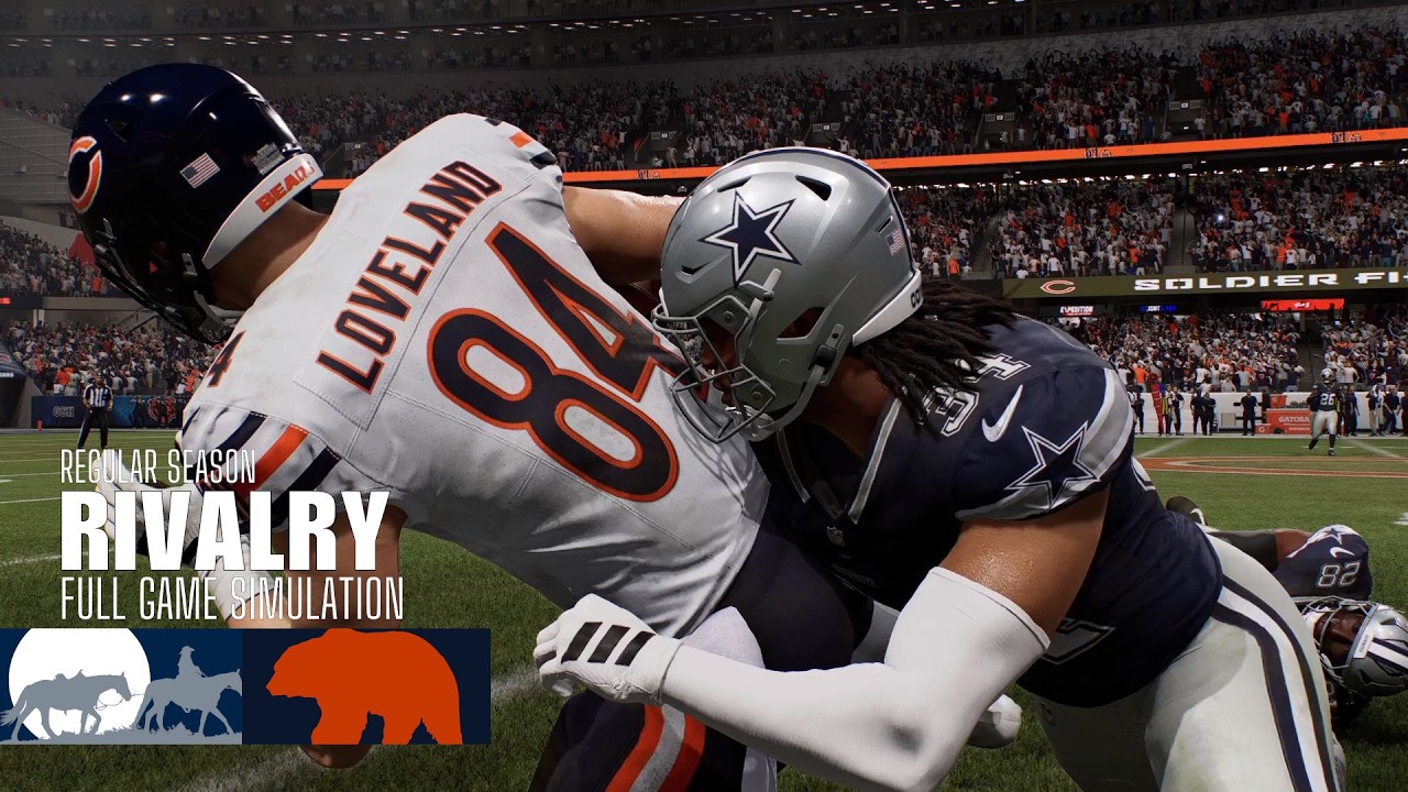 Cowboys vs. Bears | 2026 Rivalry Game | Madden NFL 26 Simulation