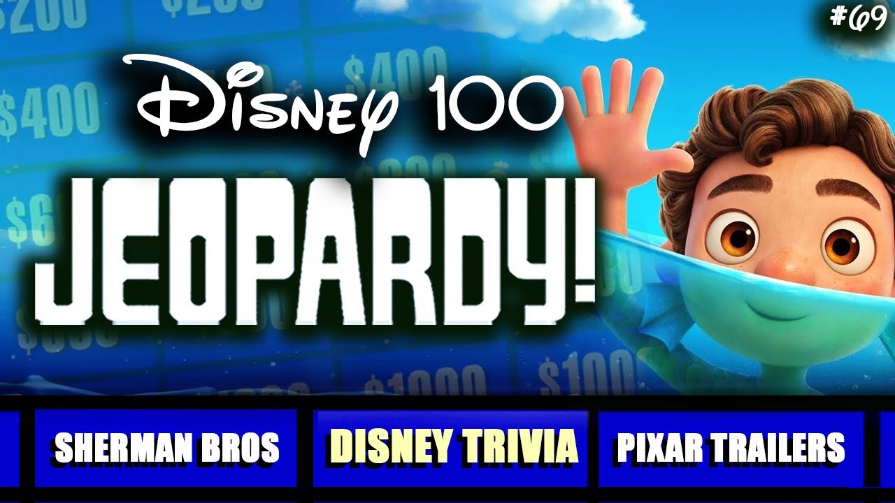 Disney Jeopardy • 26 Clue Trivia Game • Test Yourself!