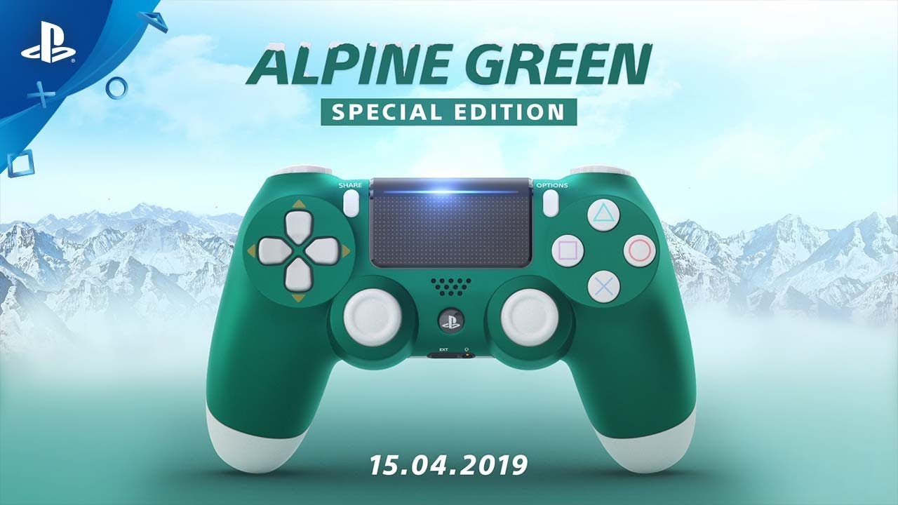 Alpine Green DUALSHOCK 4 | Special Edition Wireless Controller
