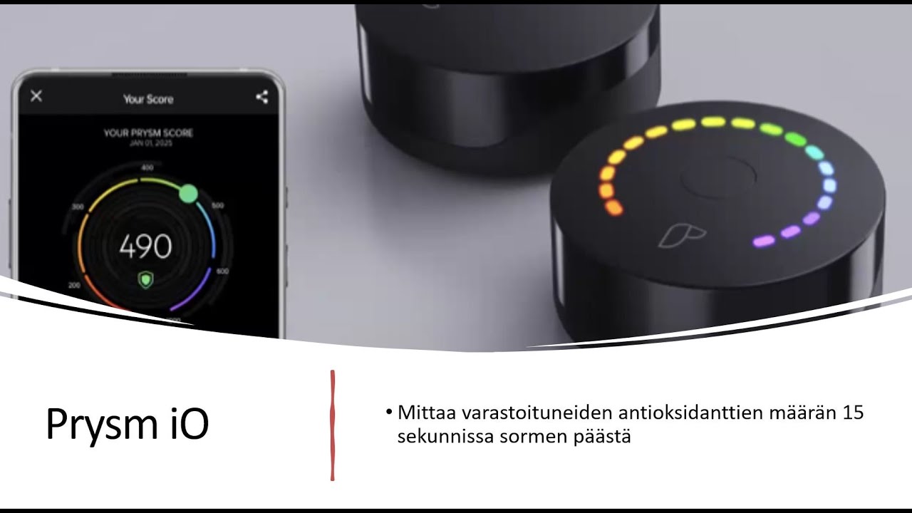 Prysm iO -hyvinvointia tukevan teknologian lanseeraus