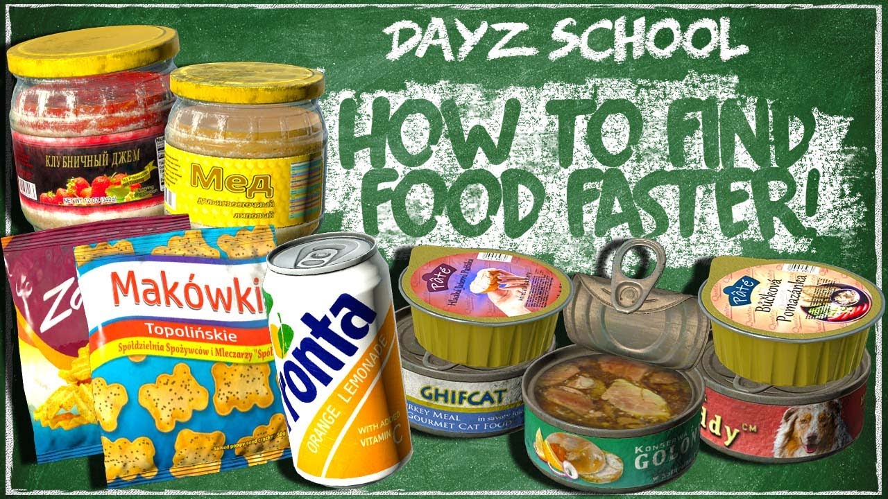 *IMPROVED* How To Find Food Fast On DayZ (2022)