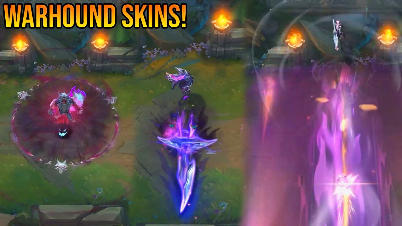 *NEW* Warhounds Senna, Naafiri, and Warwick - PBE PREVIEW - League of Legends