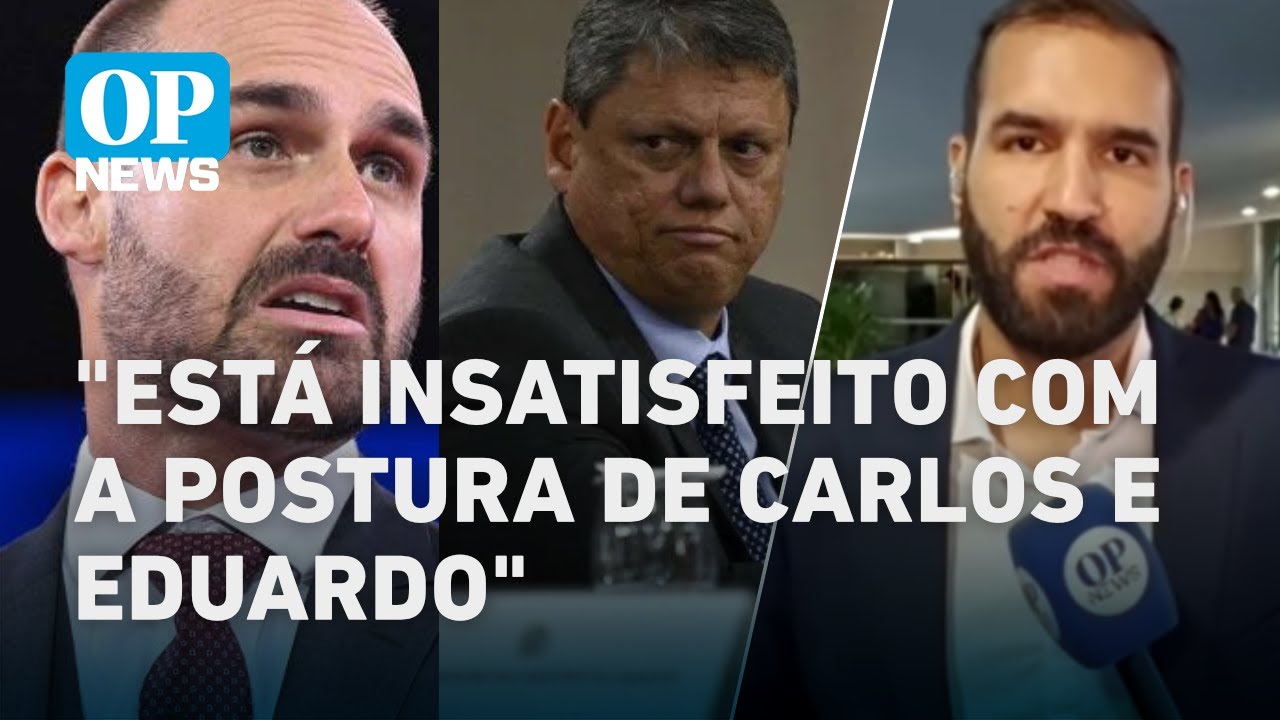 Bastidores: Tarcísio cancela visita a Bolsonaro após irritação com Carlos e Eduardo | O POVO NEWS