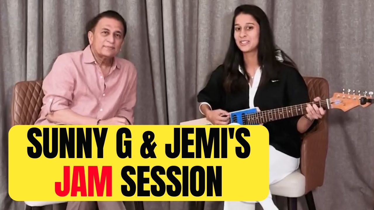 Sunil Gavaskar and Jemimah Rodrigues finally get to sing together after World Cup promise