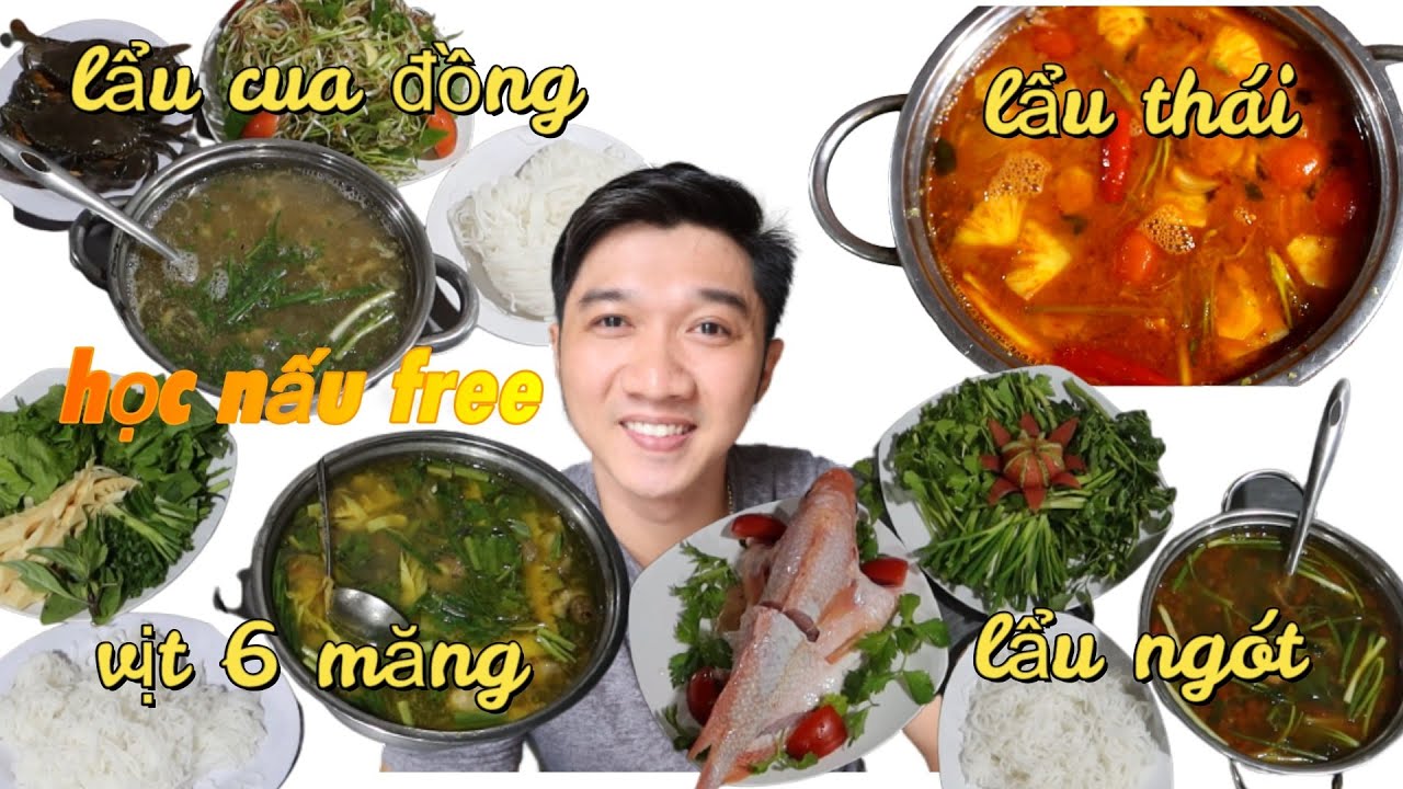 Top 4 món lẩu siêu ngon cho ngày Tết Nguyên Đán | Học Nấu Ăn Free cùng Anh Lee
