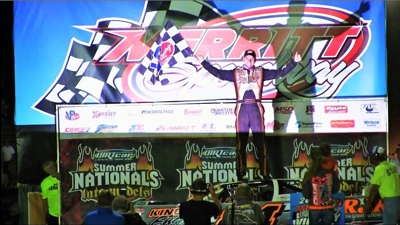 UMP Summer Nationals Late Model Feature at Merritt Speedway on 7-14-16