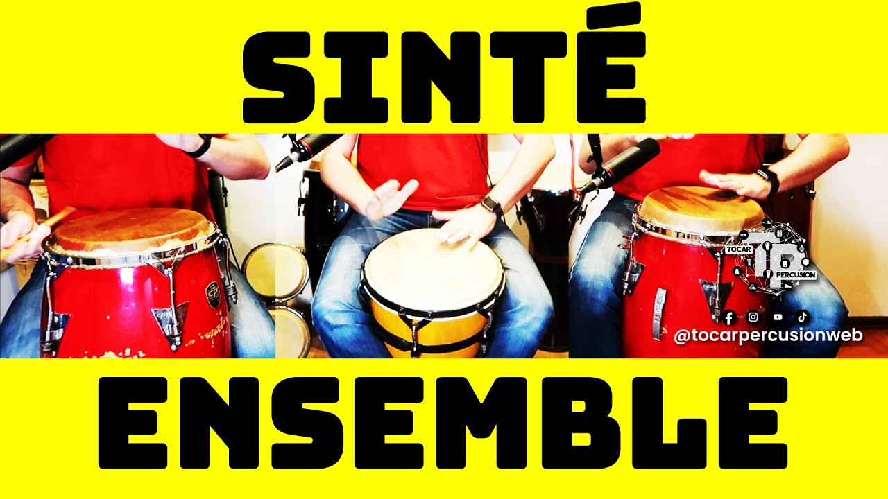 Step Up Your Drumming Game - Learn the Captivating Sinte Rhythm on Congas and Djembe Today!