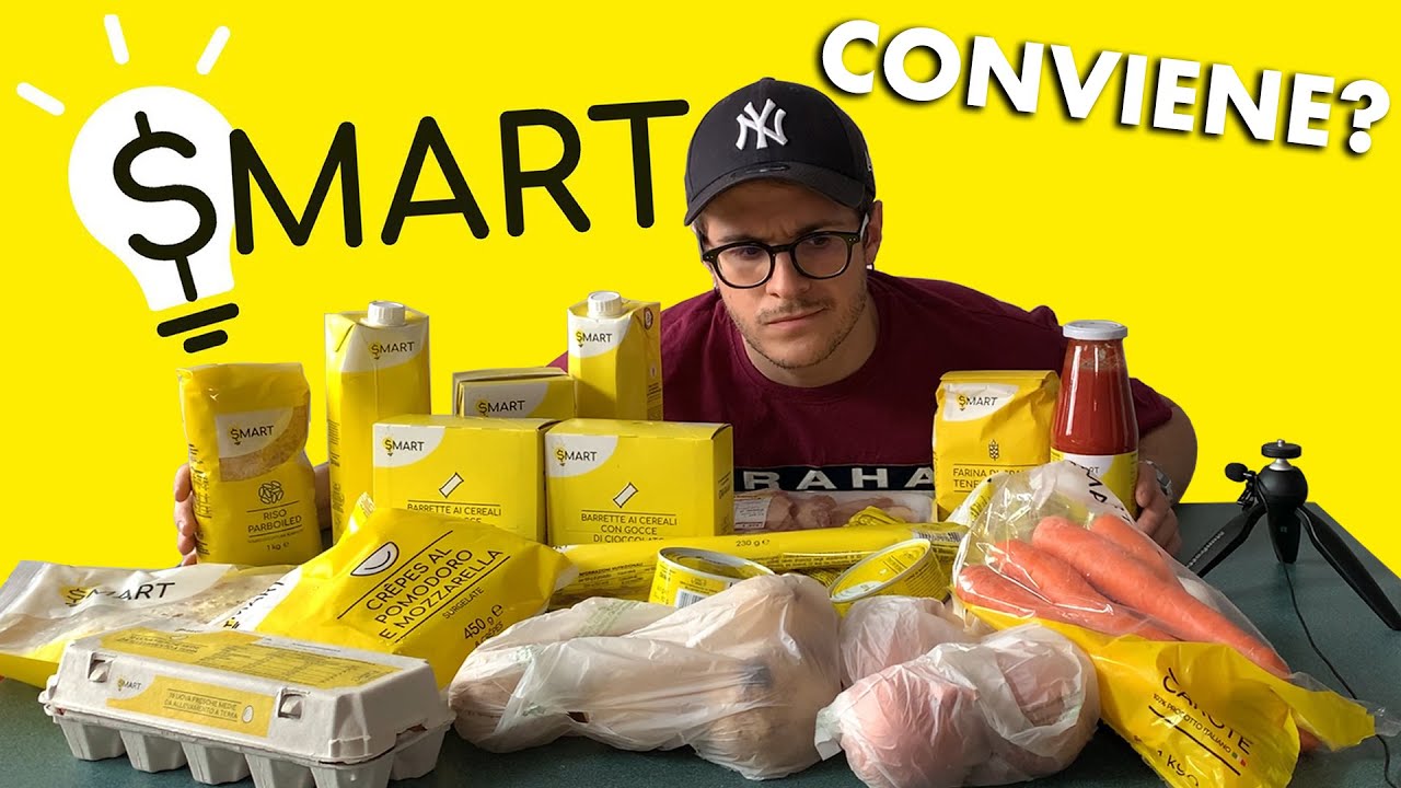 CUCINARE una SETTIMANA con SOLO PRODOTTI SMART - &Egrave; davvero conveniente?
