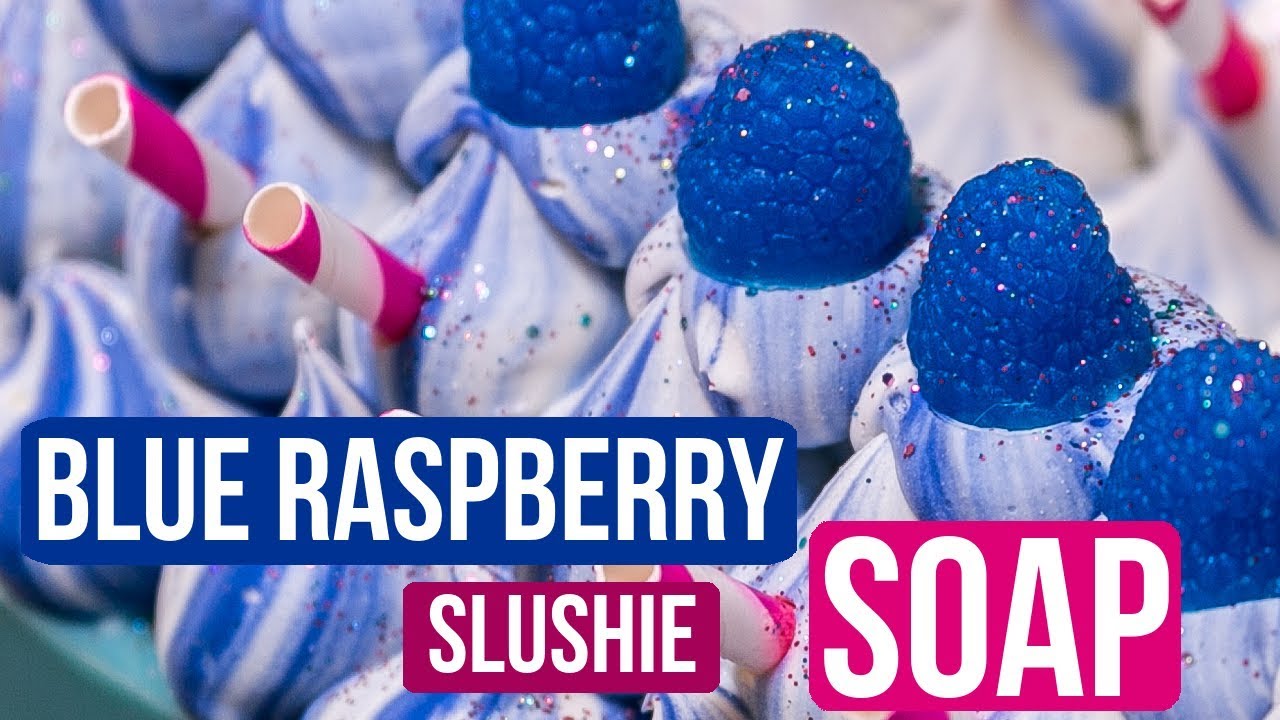Blue Raspberry Slushie Soap | Royalty Soaps