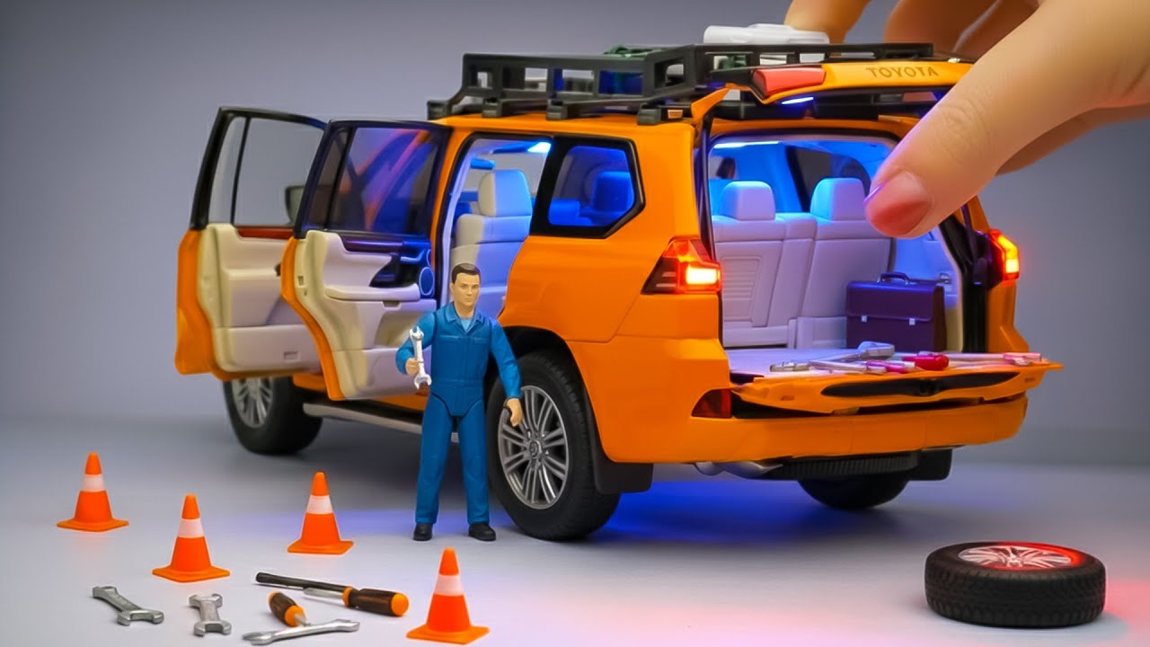 Unboxing of Scale Model TOYOTA Land Cruiser 1:24 | Diecast Model Car | Miniature Diecast Zone