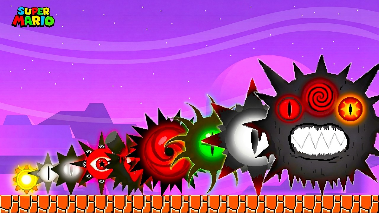 Mario vs Suika | Mr.Sun Evolution PHASE 1–11!