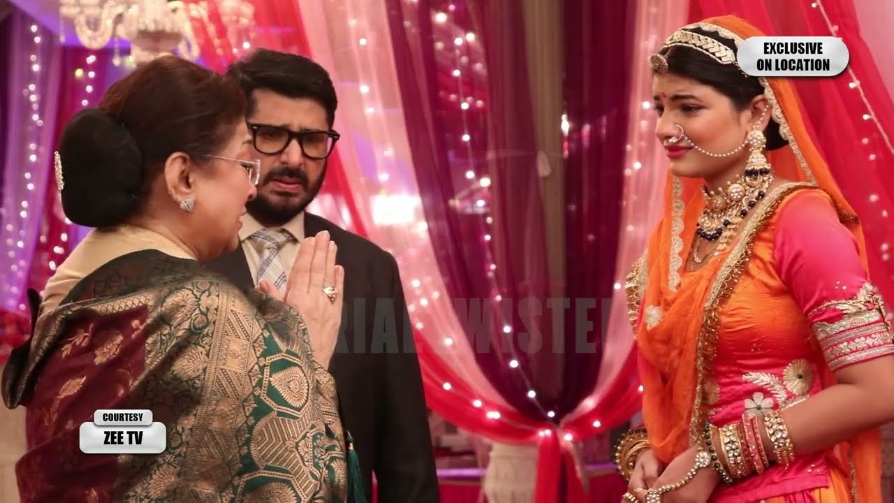 Saru Today Episode On Location : Annapurna tearfully requests Saru, behind the scenes