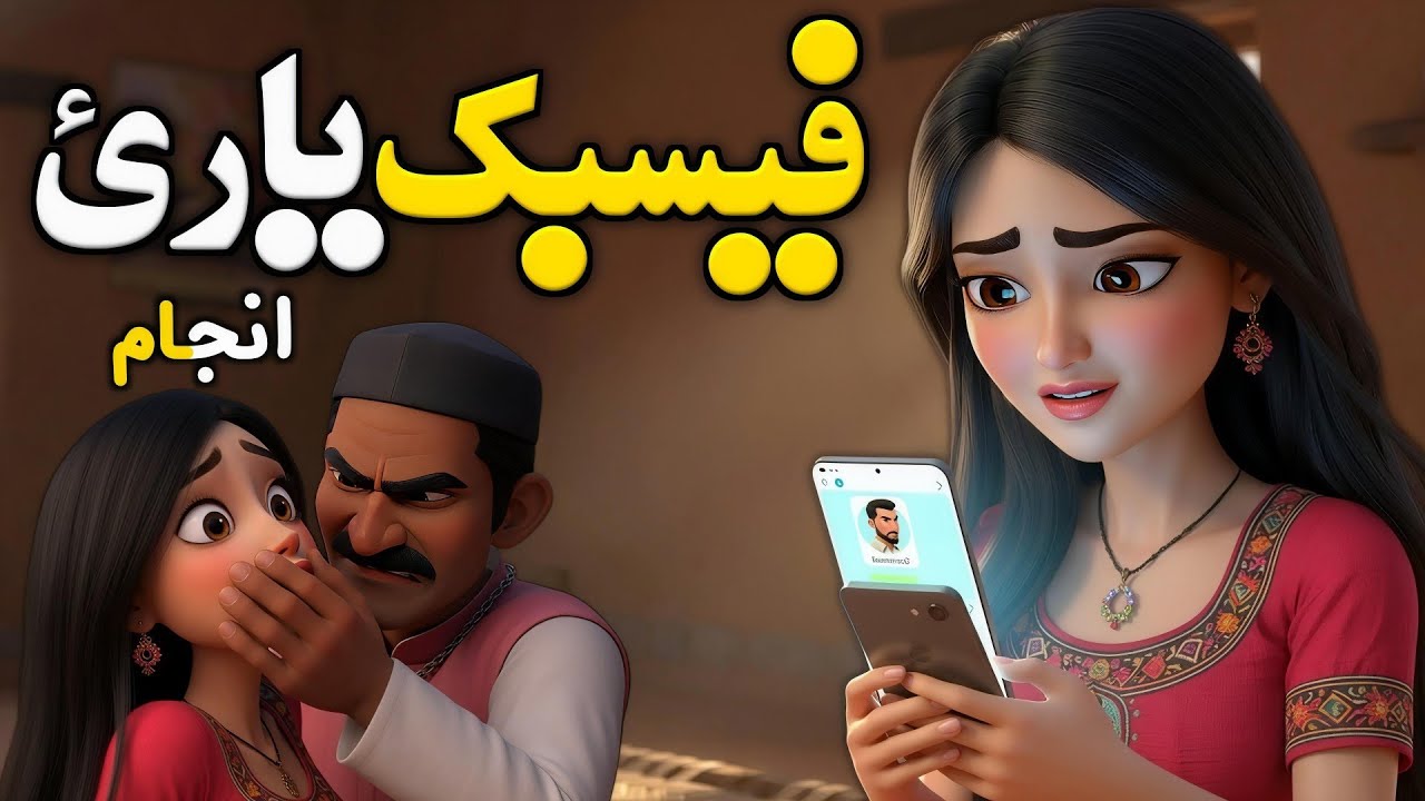 The Consequences of a Facebook Relationship | دا فیسبک یارئ انجام | Pashto Cartoon Moral Story