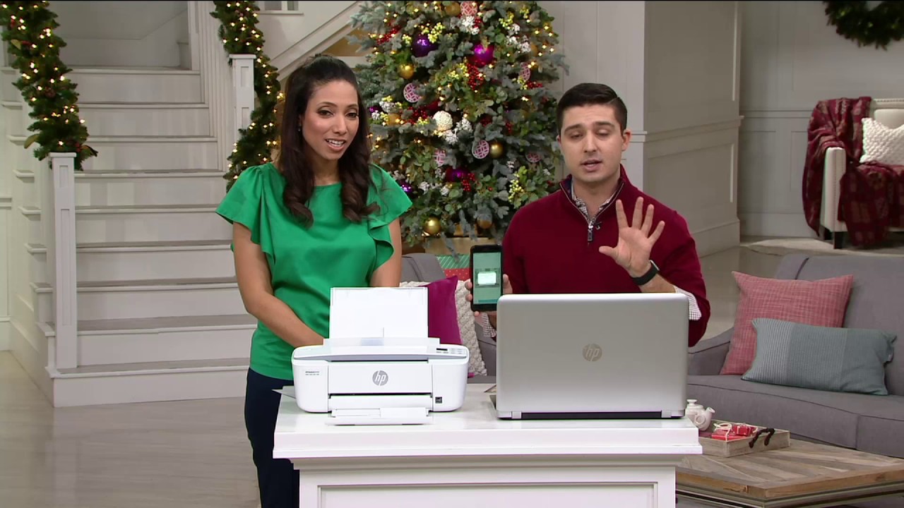 HP Deskjet 3752 All-in-One Printer, Copier & Scanner & Instant Ink on QVC
