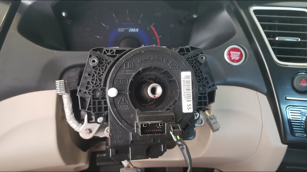 2012-2015 Honda Civic Airbag Clockspring Replacement DIY