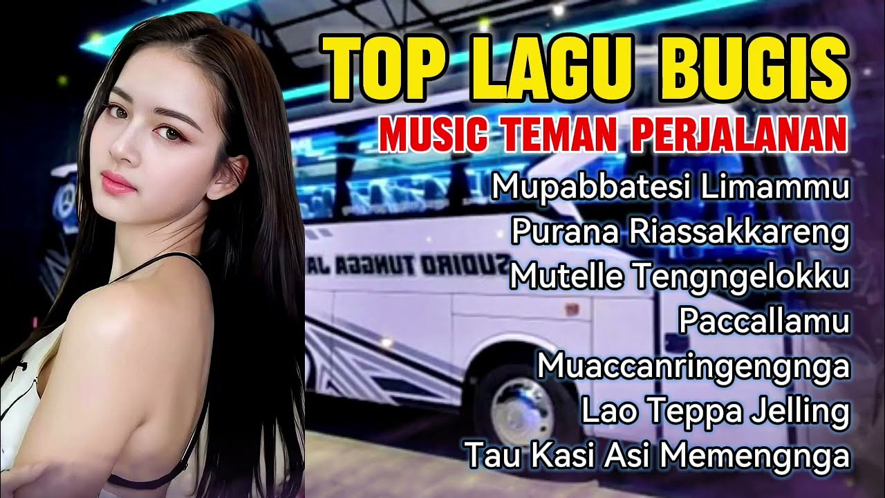 Lagu Bugis Sepanjang Masa |  Mupabatesi Limammu | Album LAGU BUGIS VIRAL Teman Perjalanan