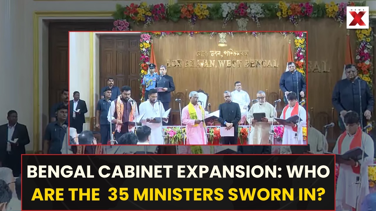 West-Bengal Cabinet Expansion: 35 Ministers Take Oath At Nabanna Ceremony | NewsX