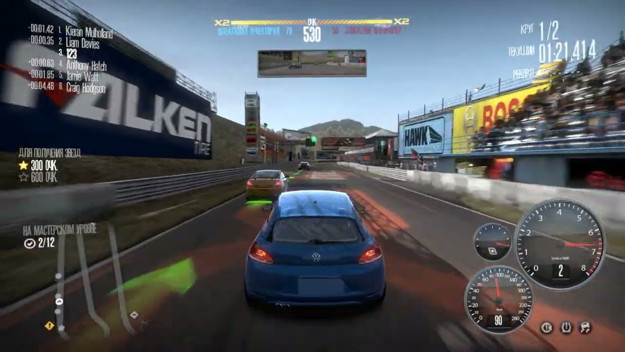 Need for Speed  Shift  1 уровень  5  Race Coalition  5  Autopolis Lakesidel  1 попытка