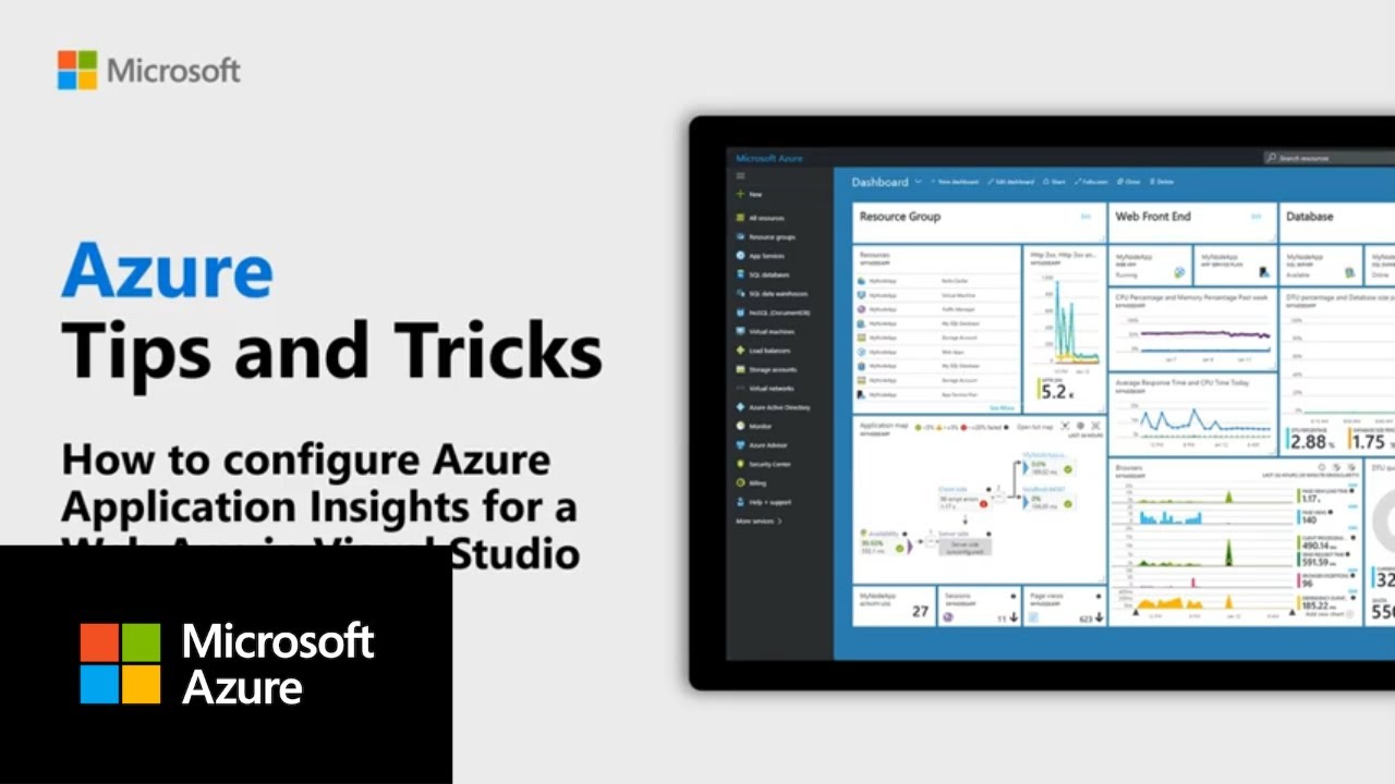 How to configure Azure Application Insights for a Web App in Visual Studio | Azure Tips and Tricks