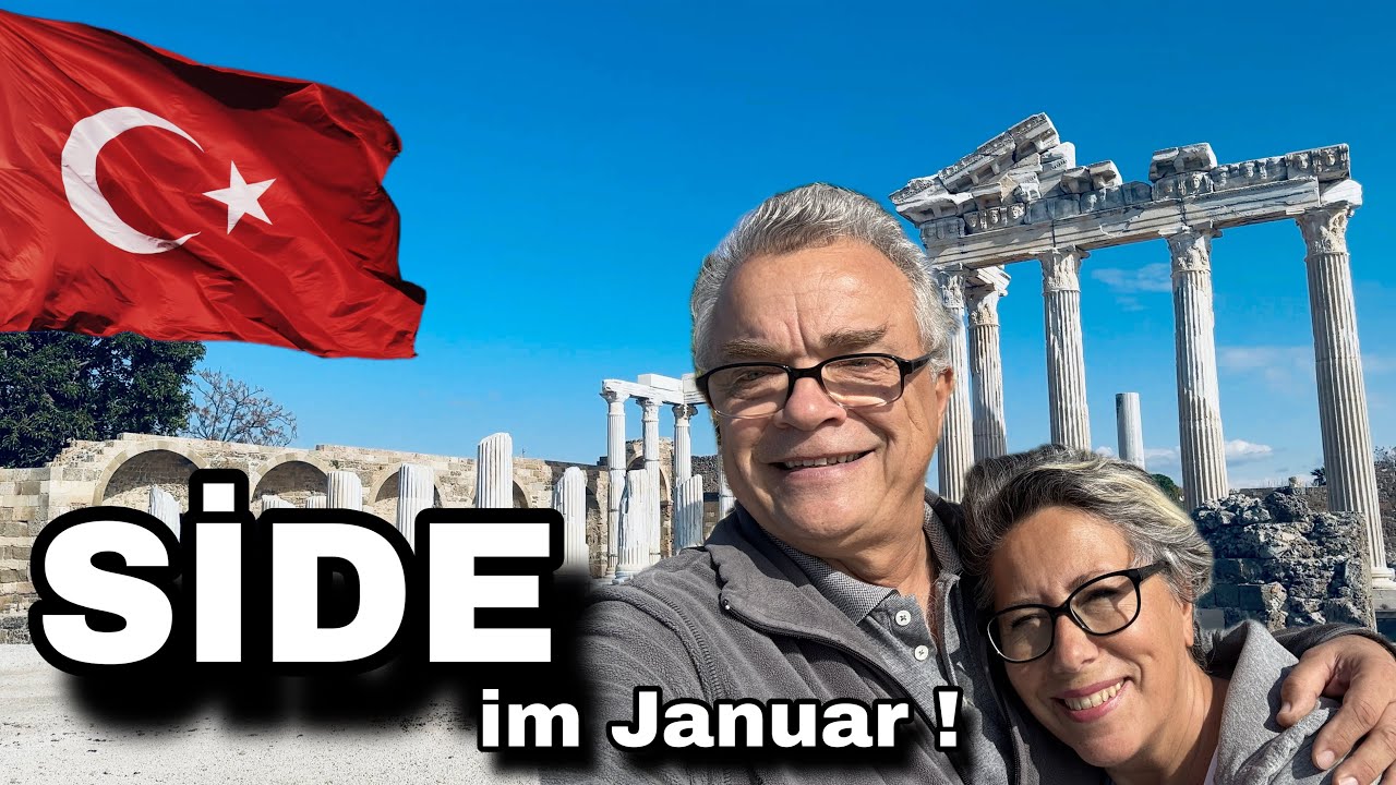 Womotour Türkei Part 23 🇹🇷 | Side entdecken – Markt & Antike Stadt im Januar
