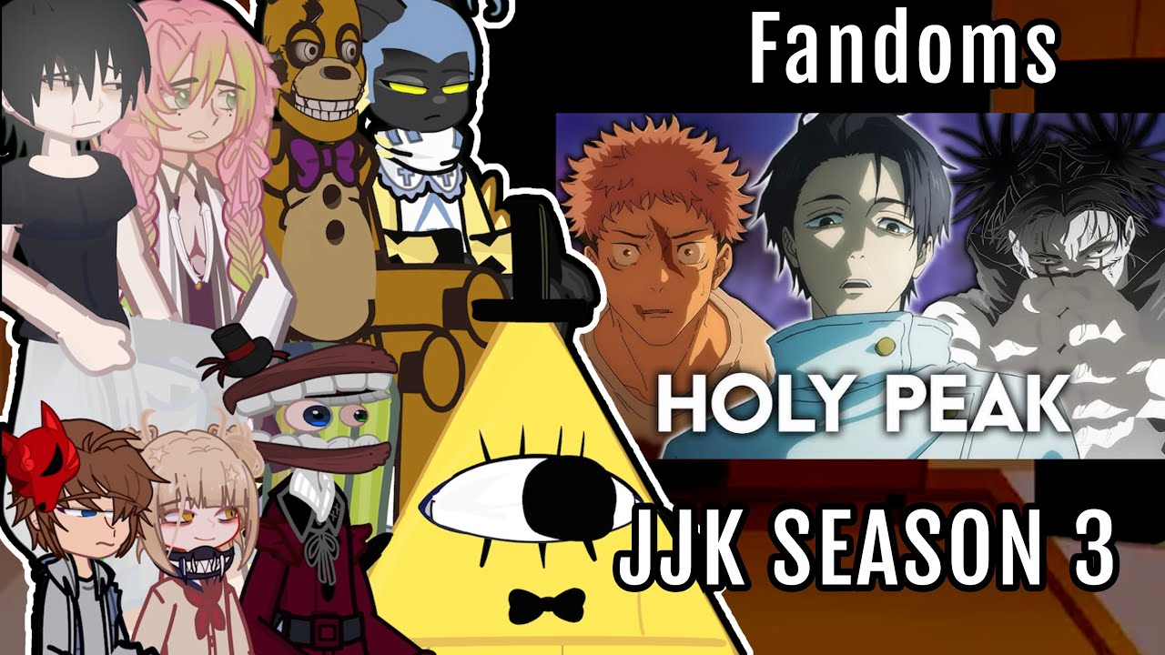 Fandoms react to YUJI ITADORI JJK SEASON 3✨ Gacha react TikTok   JUJITSU KAISEN SEASON 3 #jjk #jjk3