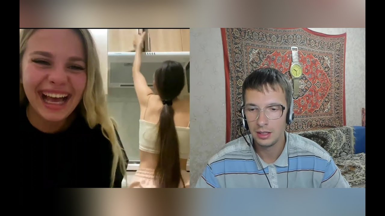 Девушки сами развели ботана / показал фокус называется