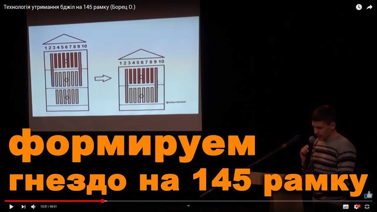 Технология разведения пчел на 145 рамку (Борец О.)