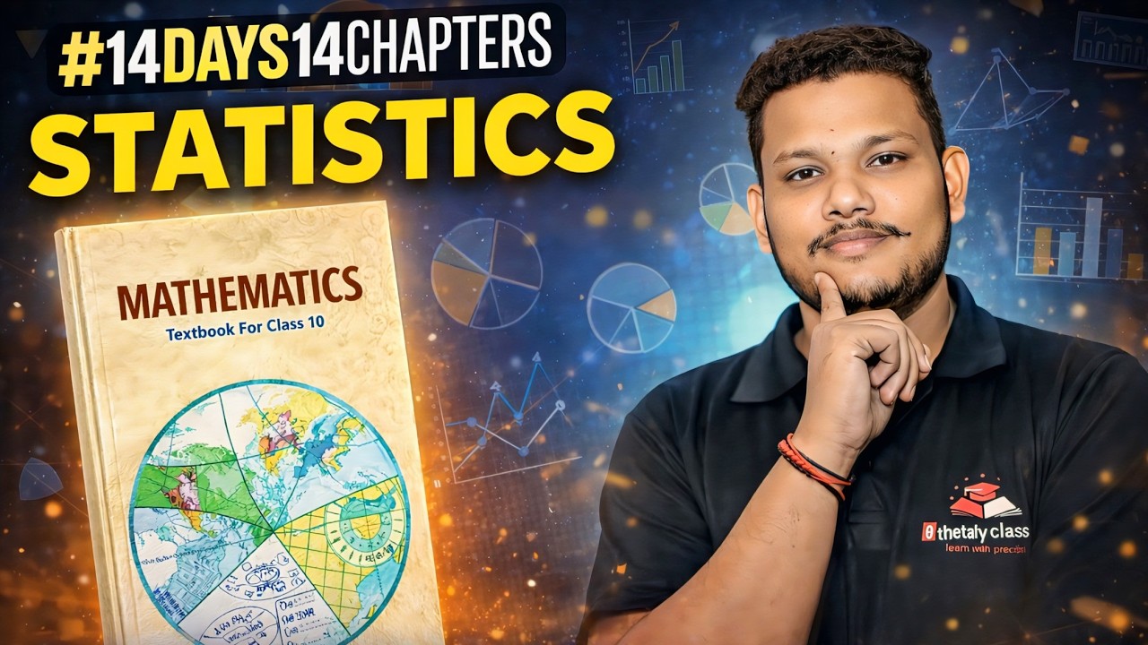 Class 10th Statistics Full Chapter | #day  13 | Complete Math Board Exam Special | #live